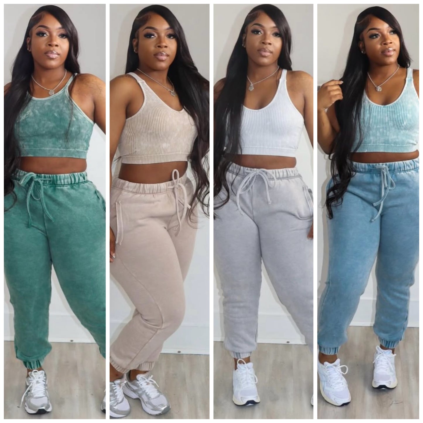 Mineral Wash Jogger Set
