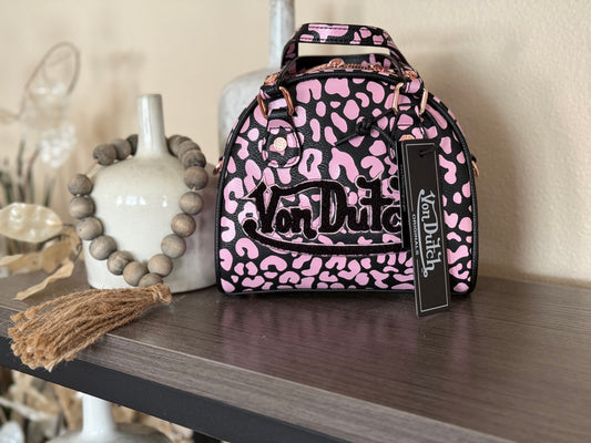 Von Dutch Bowling Bag Purse